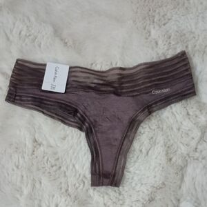 Calvin Klein Dark Purple Thong